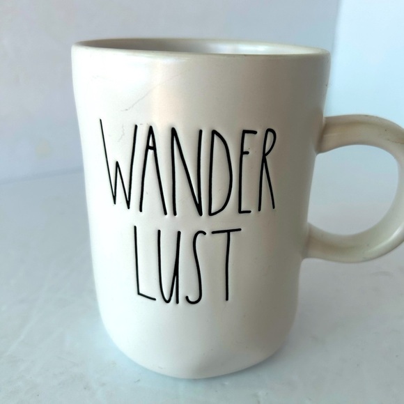 NWOT Rae Dunn “Wander Lust” Coffee Mug - Picture 1 of 4
